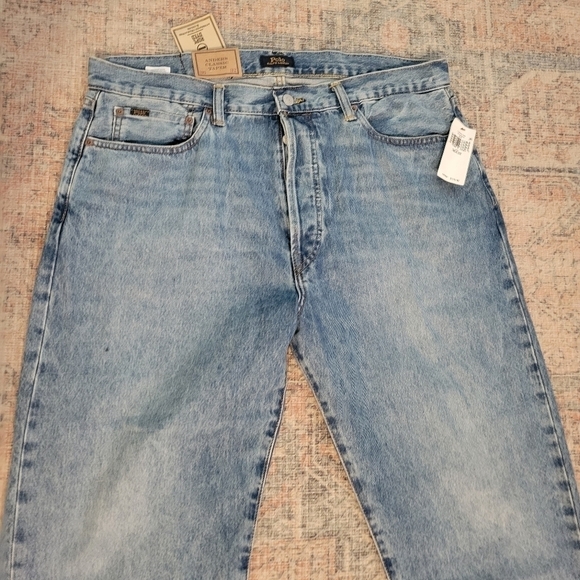 Polo Ralph Lauren Anders Classic Tapered Fit Jeans NWT 36 x 32 Men's - Picture 9 of 15